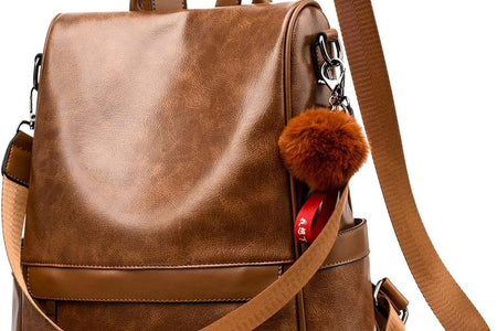 Women Backpack Purse PU Leather Anti-Theft Casual Shoulder Bag Fashion Ladies Satchel Bags