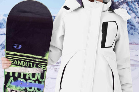 Women’S Waterproof Snow Ski Jacket Mountain Windproof Winter Coat with Detachable Hood